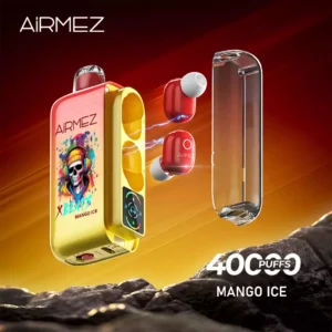 Premium Airmez Xbeats 40000 Puffs Disposable Vape Pen with Airmez Unique Dual Mesh Coil and Rechargeable Battery Available in Multiple Flavors Levels 15
