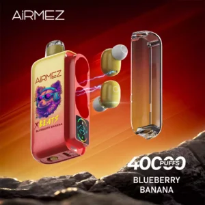 Premium Airmez Xbeats 40000 Puffs Disposable Vape Pen with Airmez Unique Dual Mesh Coil and Rechargeable Battery Available in Multiple Flavors Levels 4