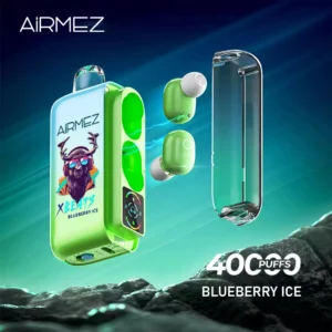 Premium Airmez Xbeats 40000 Puffs Disposable Vape Pen with Airmez Unique Dual Mesh Coil and Rechargeable Battery Available in Multiple Flavors Levels 5