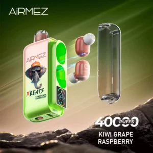 Premium Airmez Xbeats 40000 Puffs Disposable Vape Pen with Airmez Unique Dual Mesh Coil and Rechargeable Battery Available in Multiple Flavors Levels 6