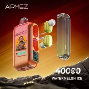 Premium Airmez Xbeats 40000 Puffs Disposable Vape Pen with Airmez Unique Dual Mesh Coil and Rechargeable Battery Available in Multiple Flavors Levels 9