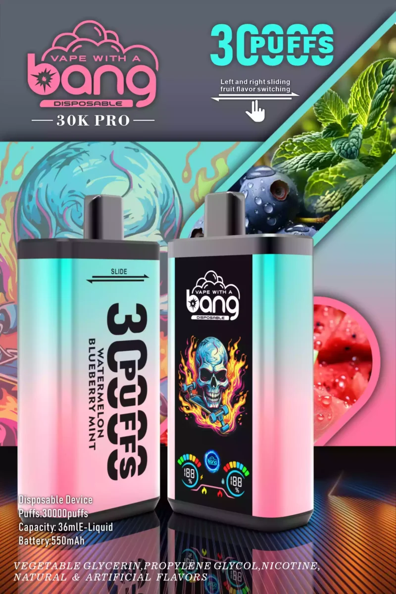 Premium Bang 30000 Puffs Vape monouso 0 2 3 5 Forza della nicotina Stock UE all'ingrosso 2 in scala