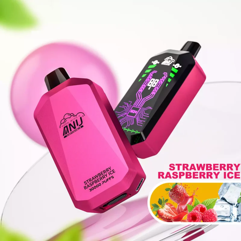 Source Factory Bulk ANU Star 30000 Puffs Disposable Vape Pen 22ml E Liquid Rechargeable Battery 650mAh Available in Nicotine Strengths of 0 2 3 5 9