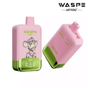 The Latest WASPE Double Flavor 40K Puff Disposable Vape With 0 2 5 Nicotine LED Display 850mAh Battery 36ml E Liquid And Type C Charging Wholesale Direct From Manufacturer 75