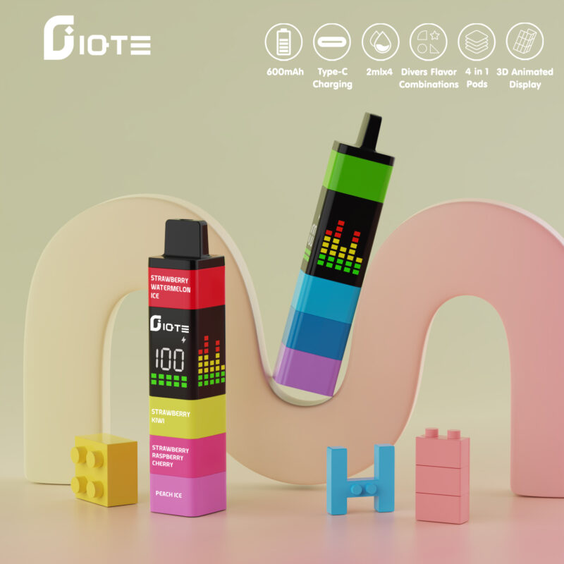 Trending IQTE 2400 Puffs Disposable Vape with 0 2 3 Nicotine and 650mAh Battery for Wholesale Purchase Disposable Vapes 6