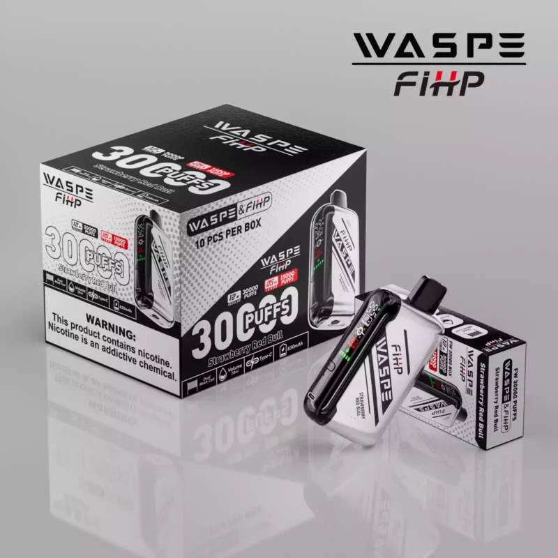 Wholesale WASPE FW 30000 Puffs Disposable Vape LED Display 850mAh Battery 28ml E liquid and Adjustable Airflow with 0 2 5 Nicotine Available for Direct Purchase from Source Factory 53
