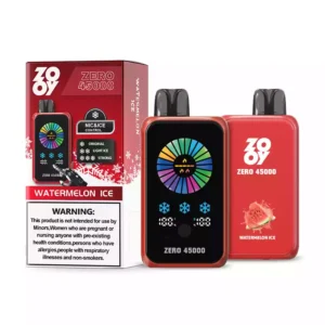 Excellent ZOOY ZERO 45000 Puffs Disposable Vape Supports Nicotine and Ice Adjustment Features 1000mAh Rechargeable Battery Bulk Purchase 1