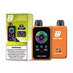 Excellent ZOOY ZERO 45000 Puffs Disposable Vape Supports Nicotine and Ice Adjustment Features 1000mAh Rechargeable Battery Bulk Purchase 10