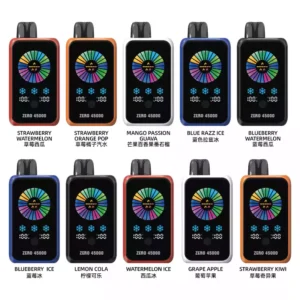 Excellent ZOOY ZERO 45000 Puffs Disposable Vape Supports Nicotine and Ice Adjustment Features 1000mAh Rechargeable Battery Bulk Purchase 2 2
