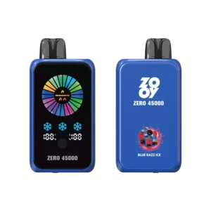 Excellent ZOOY ZERO 45000 Puffs Disposable Vape Supports Nicotine and Ice Adjustment Features 1000mAh Rechargeable Battery Bulk Purchase 4 1