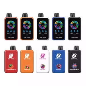 Excellent ZOOY ZERO 45000 Puffs Disposable Vape Supports Nicotine and Ice Adjustment Features 1000mAh Rechargeable Battery Bulk Purchase 4 2