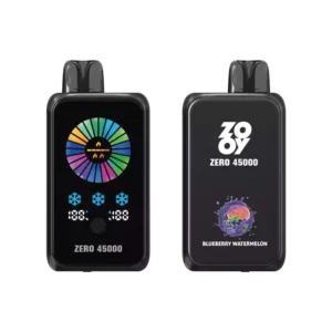 Excellent ZOOY ZERO 45000 Puffs Disposable Vape Supports Nicotine and Ice Adjustment Features 1000mAh Rechargeable Battery Bulk Purchase 6 1