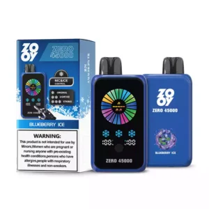 Excellent ZOOY ZERO 45000 Puffs Disposable Vape Supports Nicotine and Ice Adjustment Features 1000mAh Rechargeable Battery Bulk Purchase 9