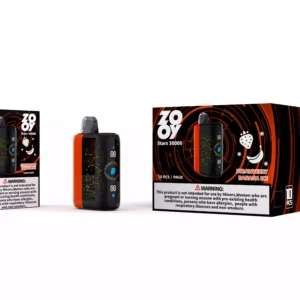 Excellent Zooy Stars 30000 Puffs Disposable Vape With Dual Mesh Coil 5 Percent Nicotine And Rechargeable Battery For Wholesale Bulk Orders 24