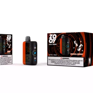 Excellent Zooy Stars 30000 Puffs Disposable Vape With Dual Mesh Coil 5 Percent Nicotine And Rechargeable Battery For Wholesale Bulk Orders 25
