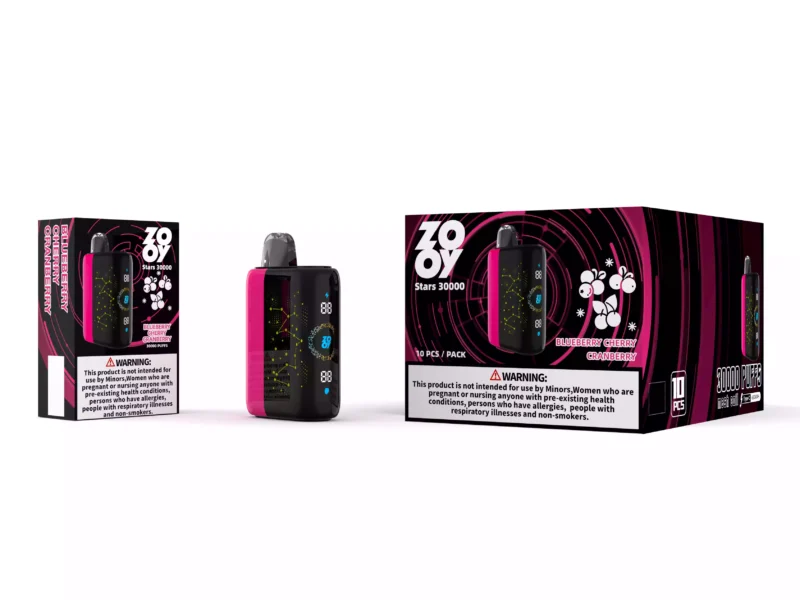 Excellent Zooy Stars 30000 Puffs Disposable Vape With Dual Mesh Coil 5 Percent Nicotine And Rechargeable Battery For Wholesale Bulk Orders 26 scaled