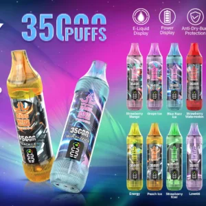Exceptional BANG KING 35000 Puffs Disposable Vape with 0% 2% 3% 5% Nicotine and 1000mAh Rechargeable Battery Source Factory Direct Sale (8)