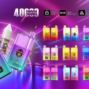 First-Class BANG 40K B40S Disposable Vape with 0% 2% 3% 5% Nicotine and 650mAh Rechargeable Battery for Bulk Wholesale Vape Orders (12)