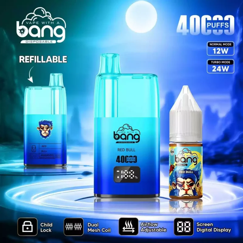 First Class BANG 40K B40S Disposable Vape with 0 2 3 5 Nicotine and 650mAh Rechargeable Battery for Bulk Wholesale Vape Orders 5